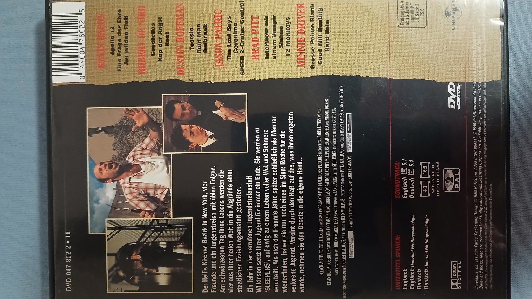 Tutti i DVDs: DVD SLEEPERS – Usato da hinwil venduto da tho_j6kz 2