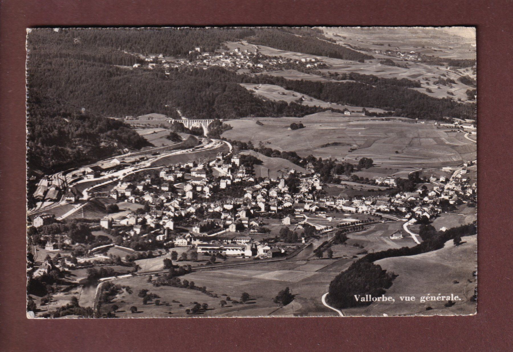 Cartoline postali: VALLORBE - 1944 – Usato da Pully venduto da nicecards