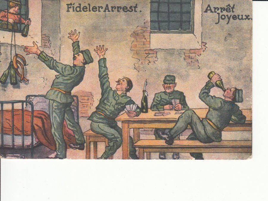 Cartoline postali: Fideler Arrest, ca. 1915 – Usato da Bürglen TG venduto da StampGraf