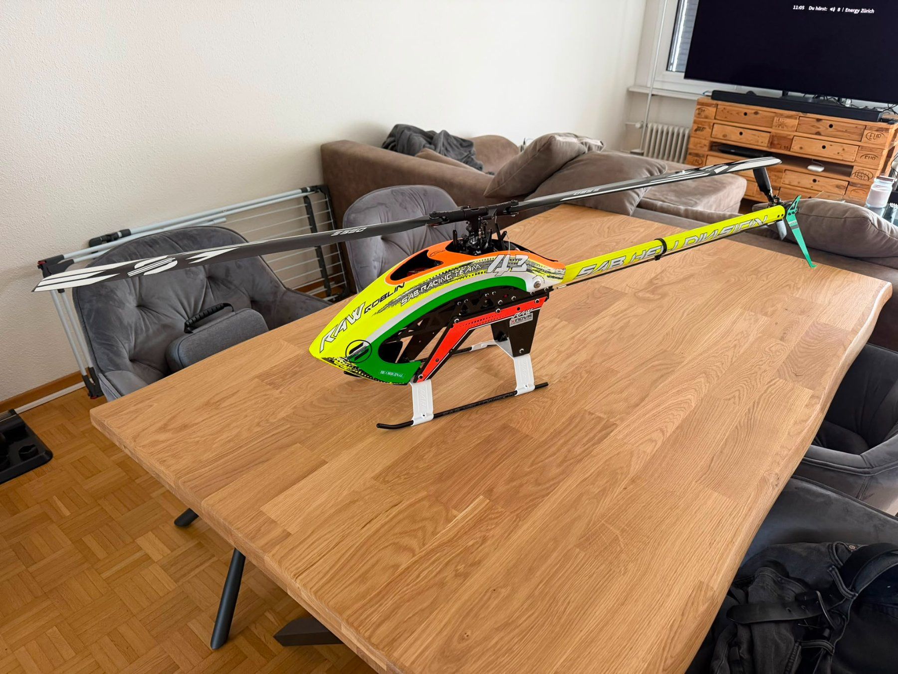 SAB Modellismo RC: SAB Goblin Raw 580 – Usato da Hinwil venduto da helifreak_64