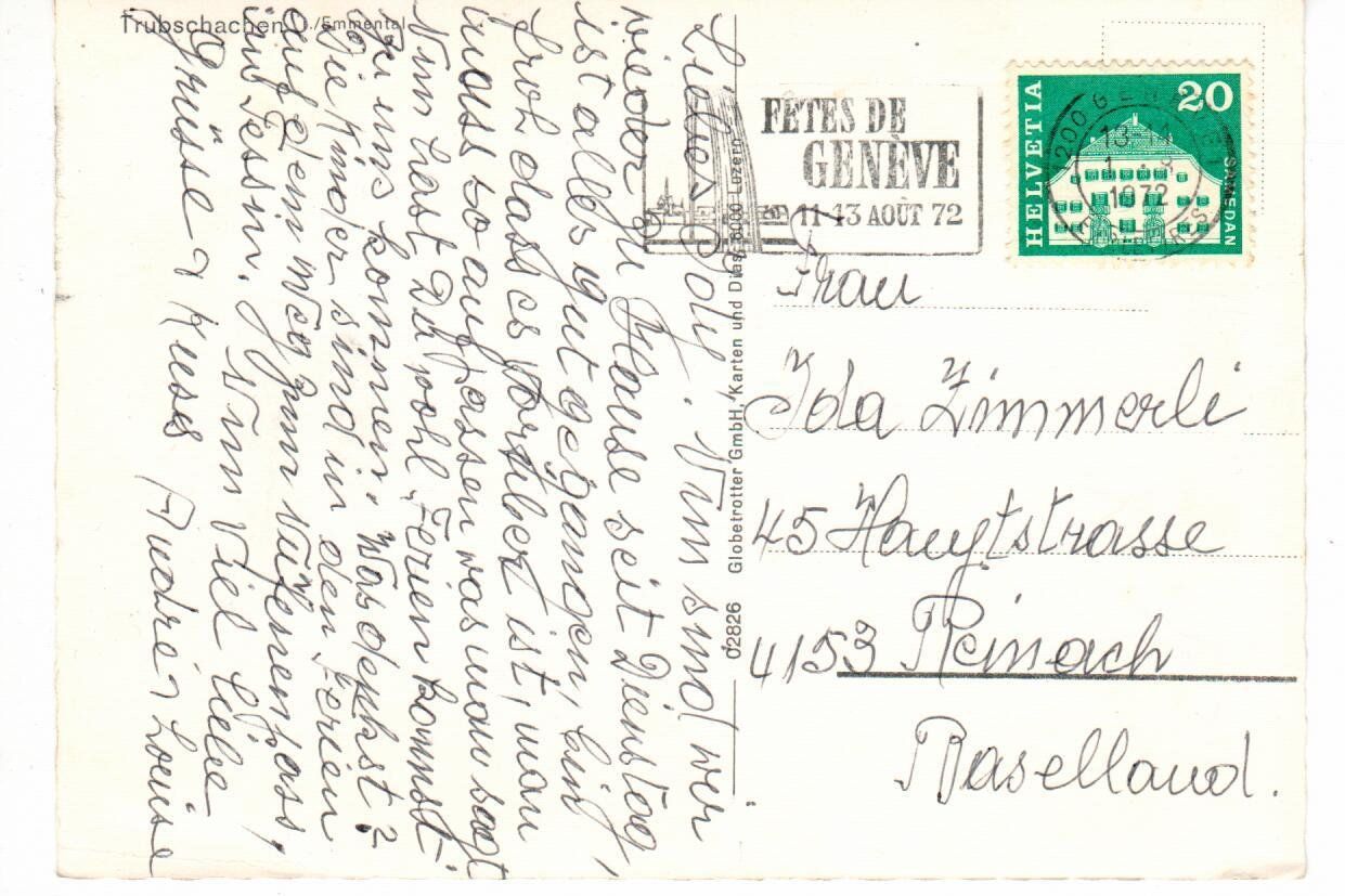 Cartes postales: Trubschachen – D'occasion à Wolhusen par Curver9 1
