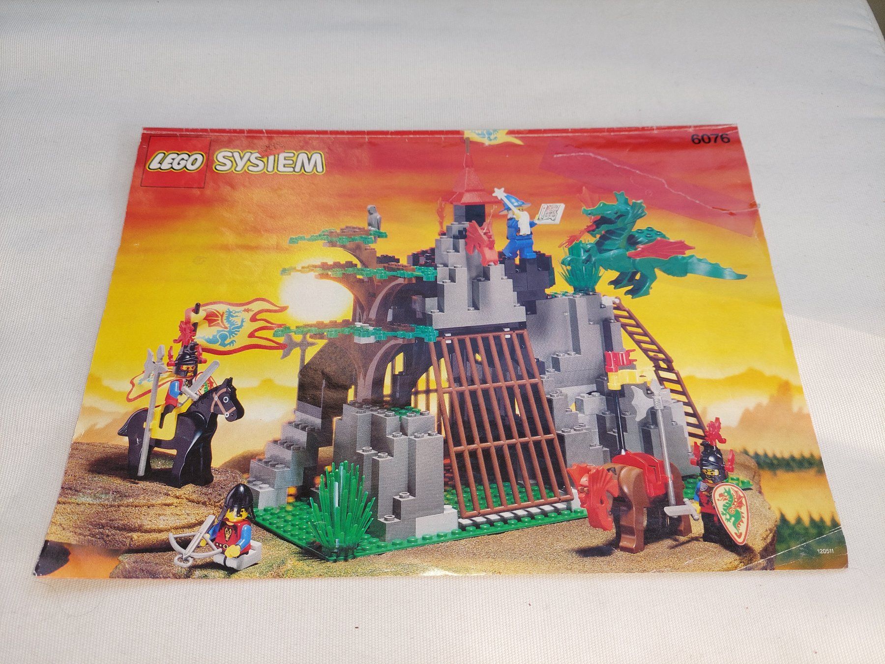 Lego Kit di costruzioni: Lego Nr. 6076 nur Bauanleitung. – Usato da Altenrhein venduto da schalumpfi