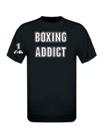 T-Shirt SBA BOXING ADDICT Gr. M oder L sehr schön - NEU