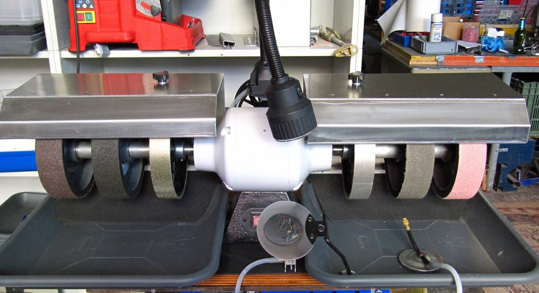Smerigliatrici & Lucidatrici: Stein-Schleifmaschine    8" 200mm – Nuovo (secondo la descrizione) da Schaffhausen venduto da Schneider036 1