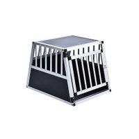 Hundetransportbox TUKSO aus Aluminium - 69x54cm (Gr. M)