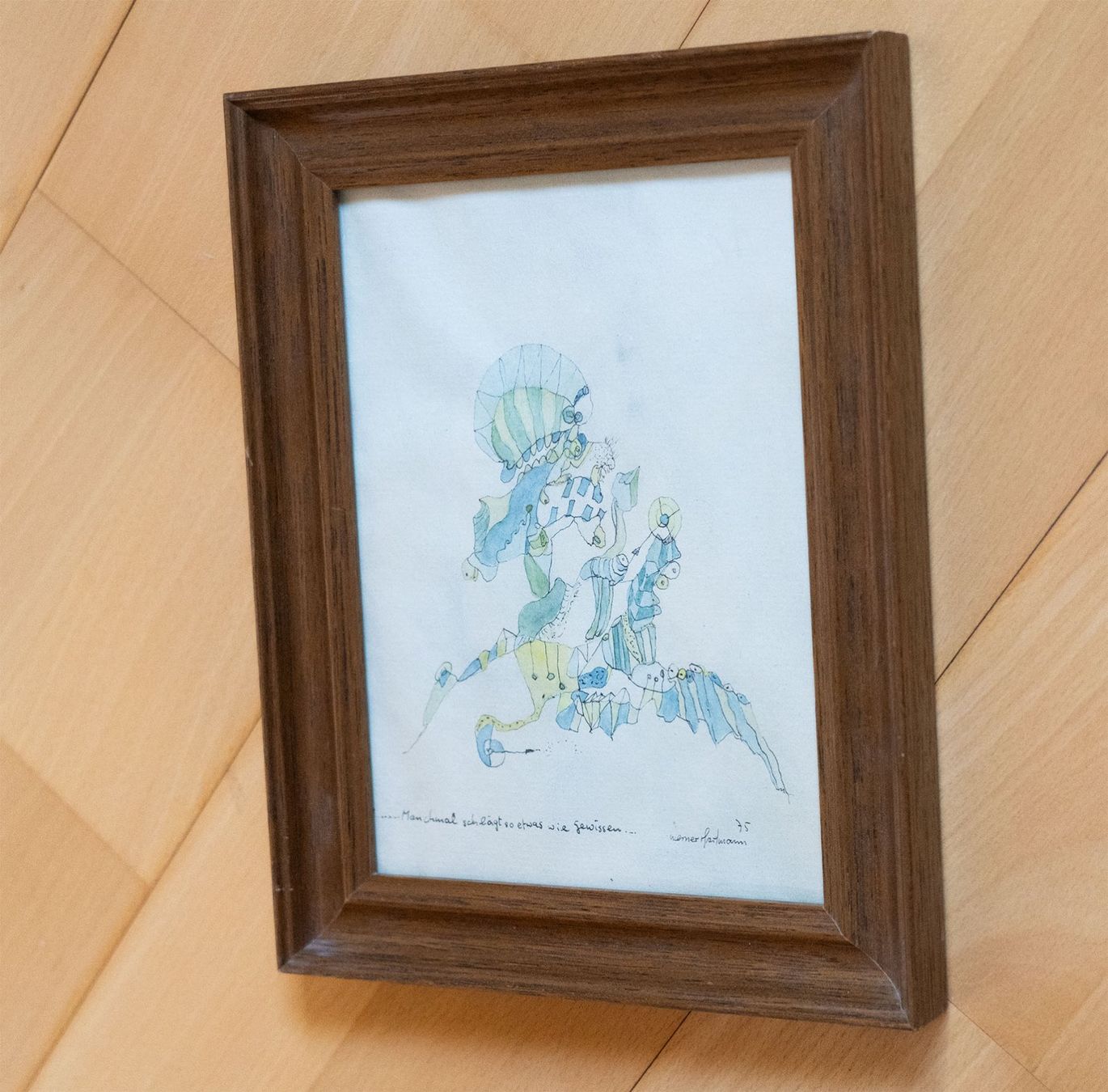 Dipinti: Werner Hartmann Original – Usato da Rüti ZH venduto da artcube 3