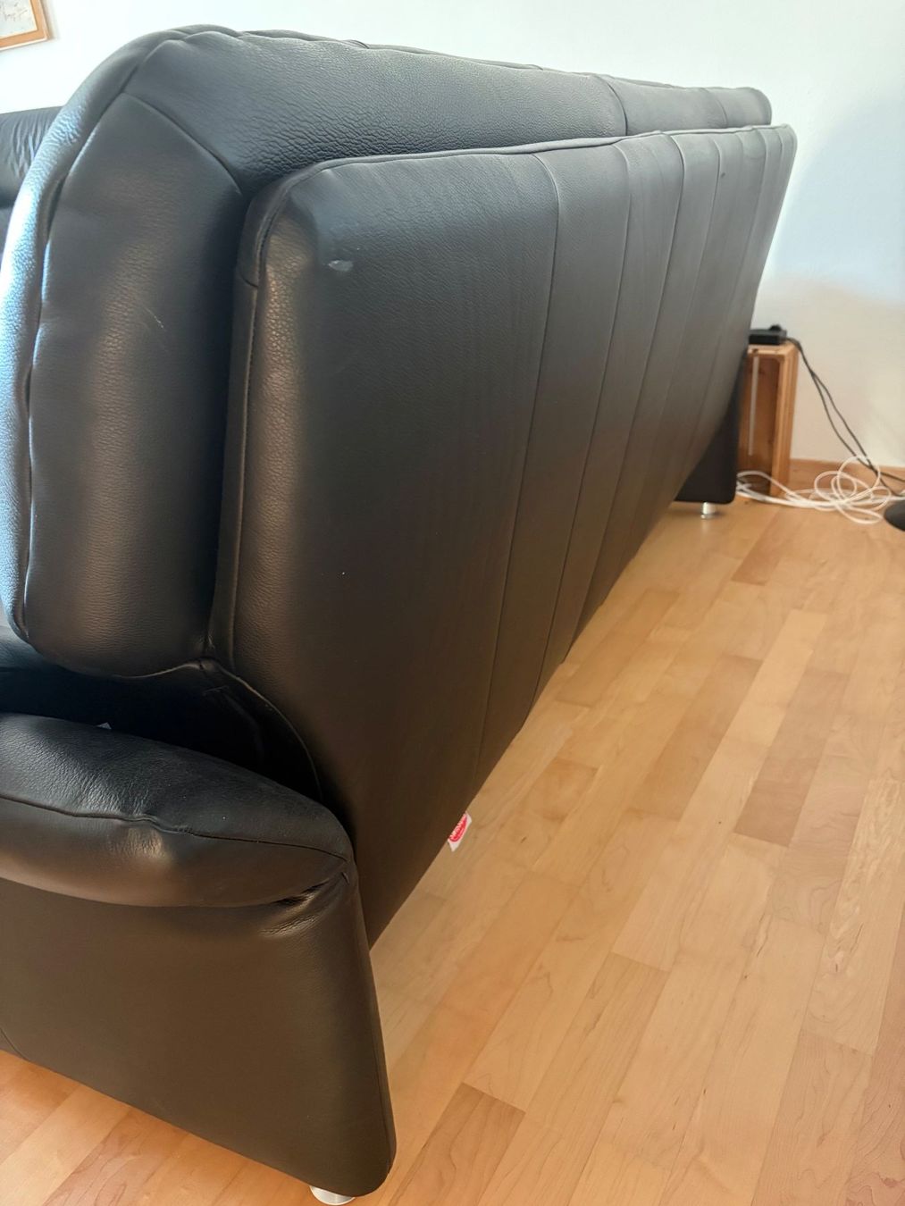 Sofas: Ledersofa schwarz - 3er – Gebraucht aus Urtenen-Schönbühl von Unit24 2
