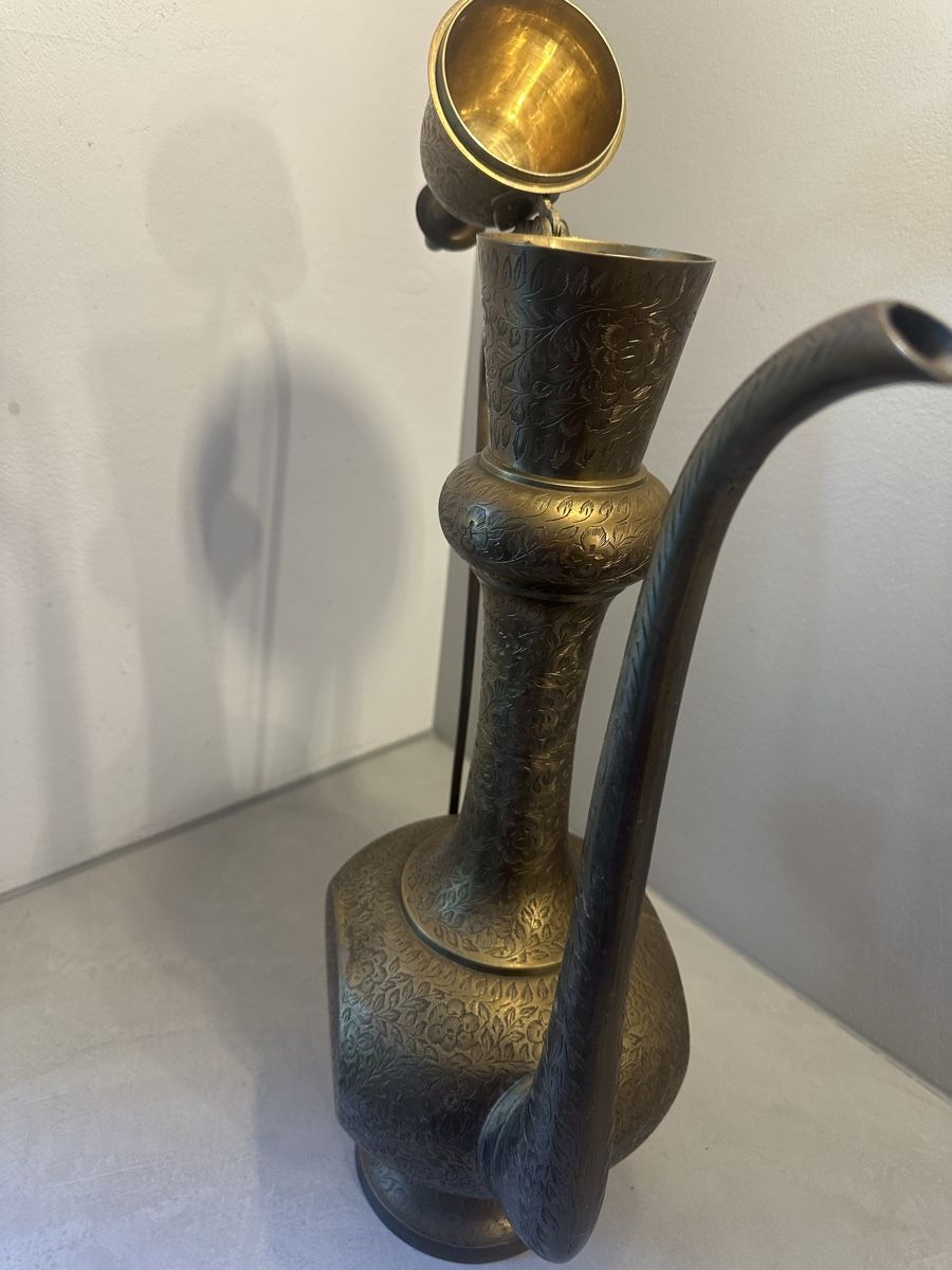 Caraffe: 65cm Messingkanne / Ewer  handgraviert – Usato da Nebikon venduto da Vanessa2003 8