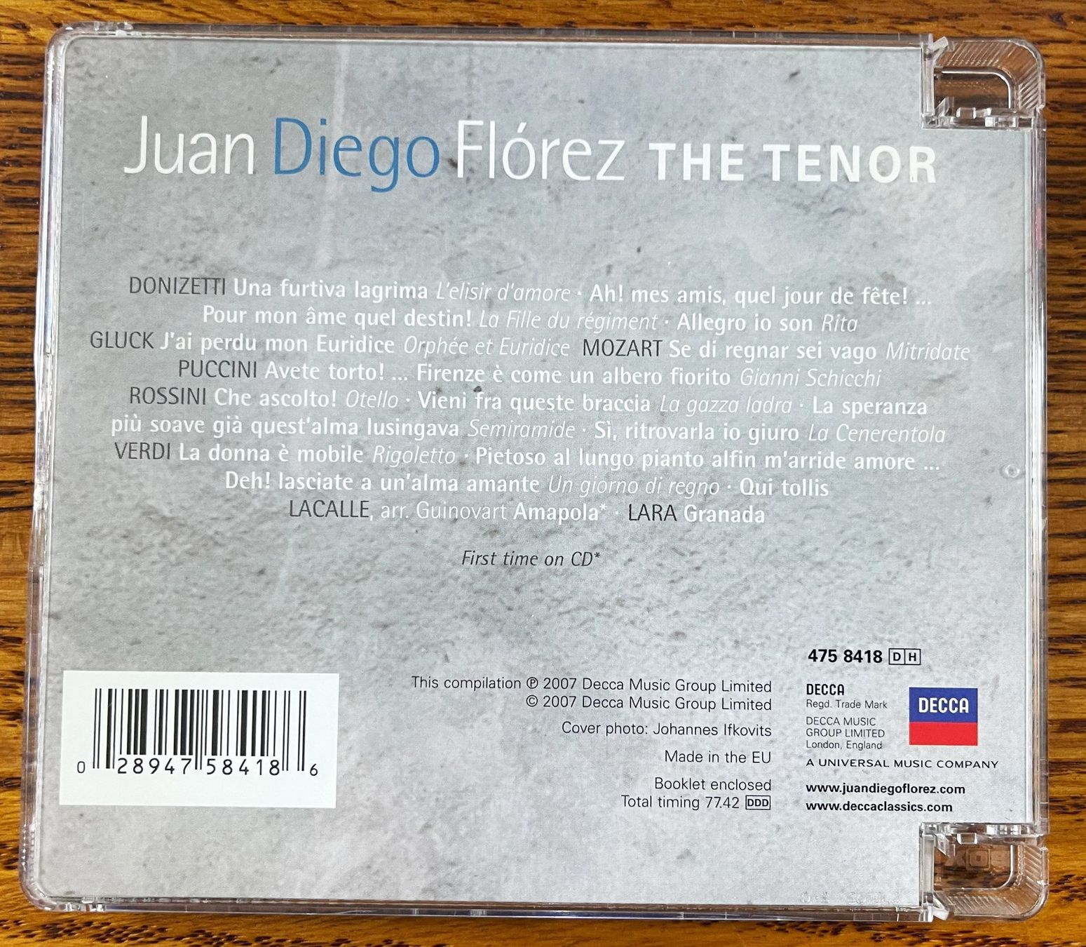 CDs: Juan Diego Flozer - The TENOR CD – Gebraucht aus Oftringen von Vucki 1