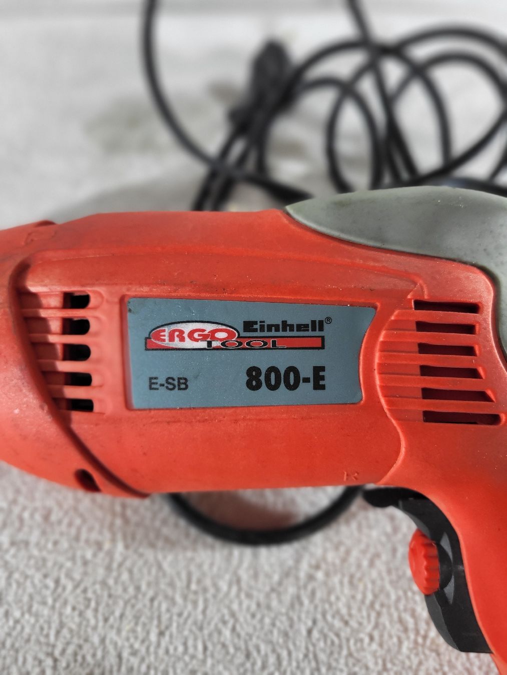Einhell Trapani: Einhell Ergo Tool Schlagbohrmaschine 800E  – Usato da Grindelwald venduto da lego9 1