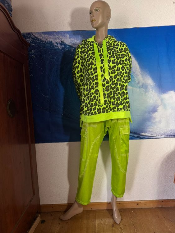 Zwillingsherz Sweat Pullover Neon Leo Neon Gelb main image 0