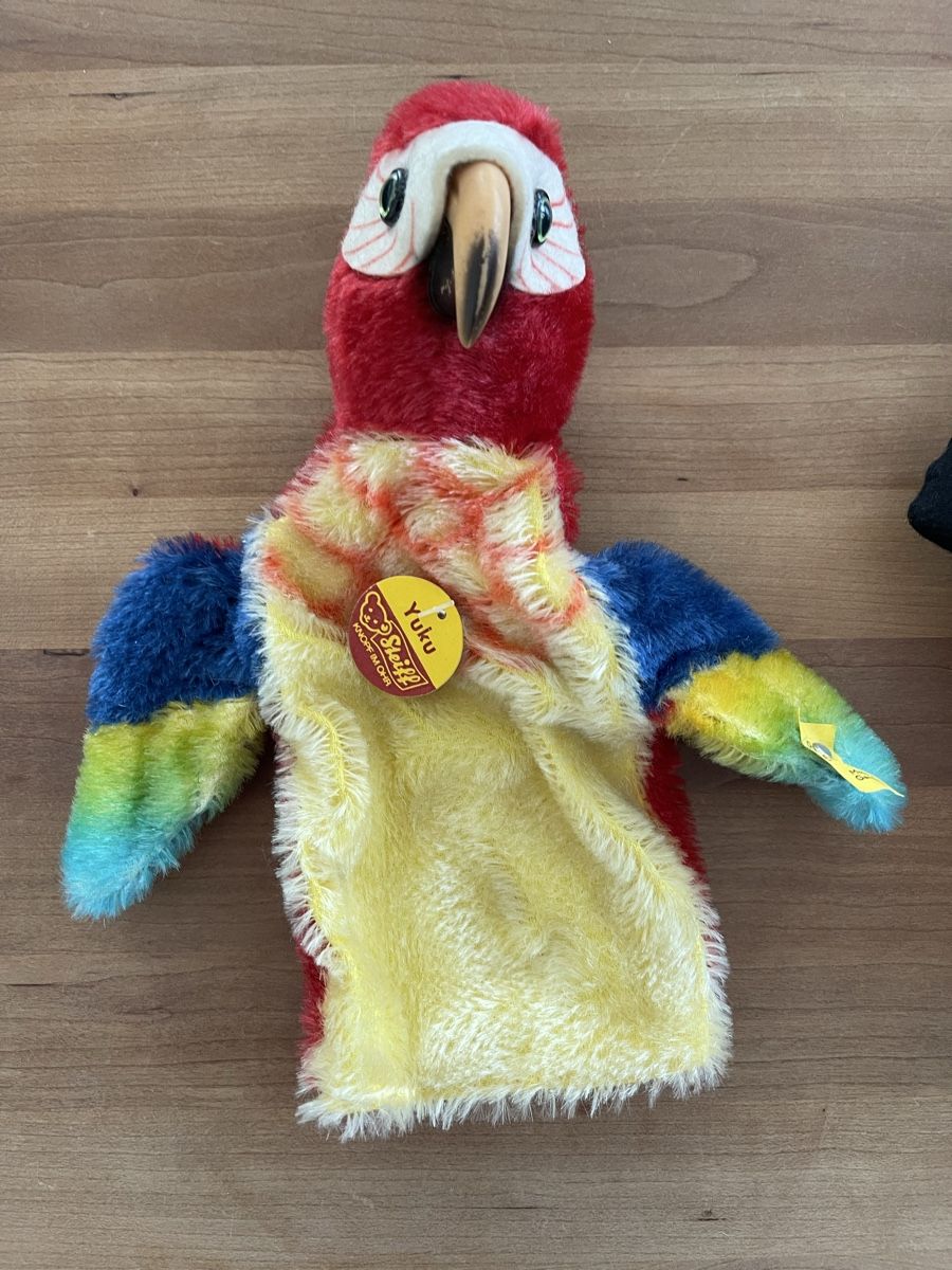 Steiff Giocattoli: 3 Stk. Original Vintage Steiff Handpuppen – Nuovo (secondo la descrizione) da Embrach venduto da Canderau 2