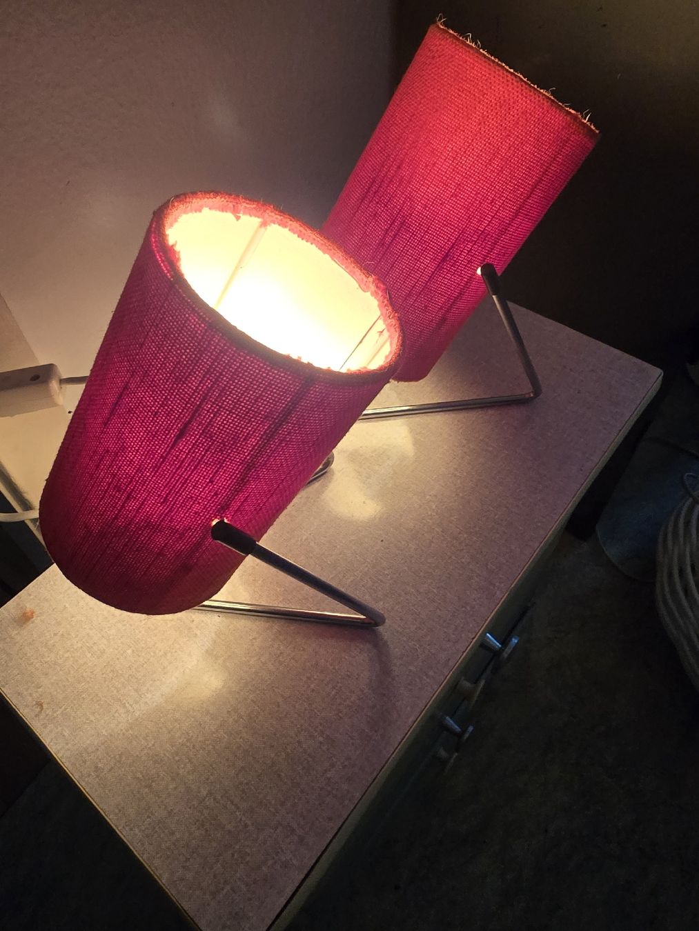 Lampade: 2 60er Nachttischlämpchen – Usato da Biel/Bienne venduto da alexriveros2 2
