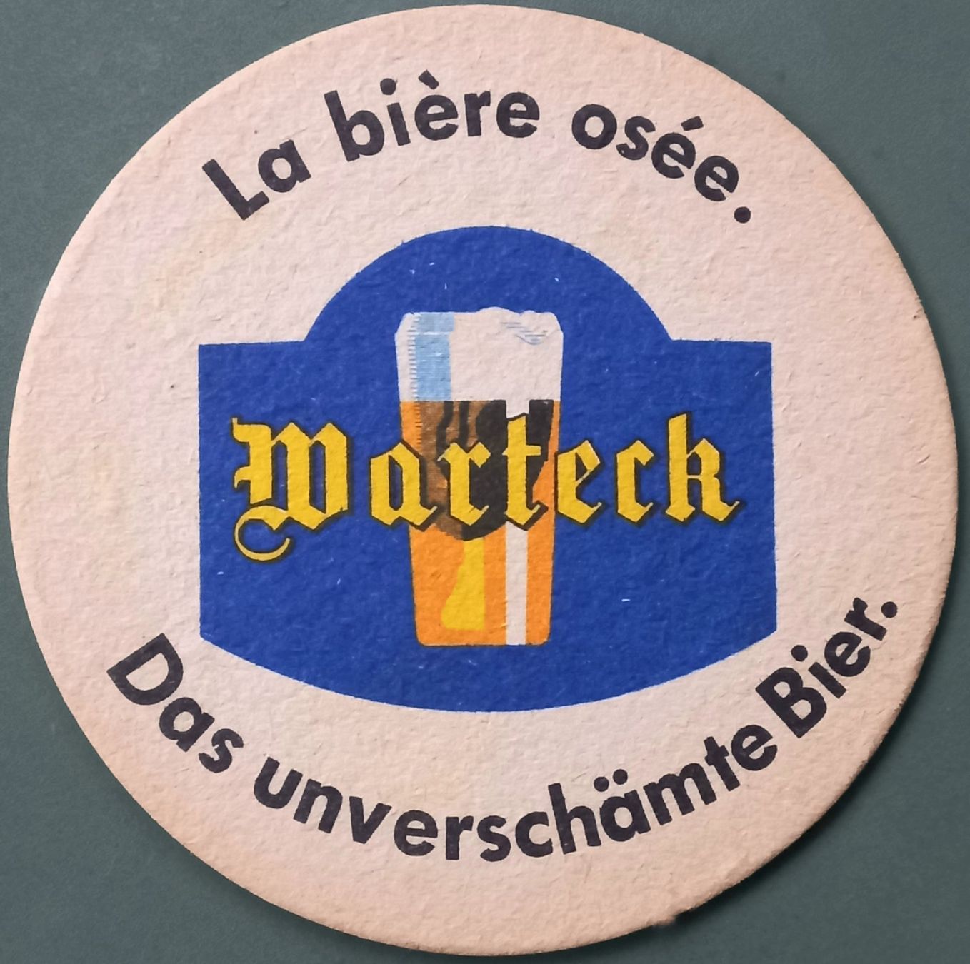 Warteck Sottobicchieri: Bierdeckel - Warteck Bier - CH – Usato da Niederuzwil venduto da lubimaja