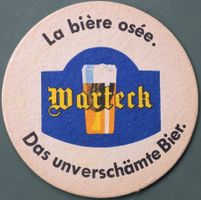 Bierdeckel - Warteck Bier - CH