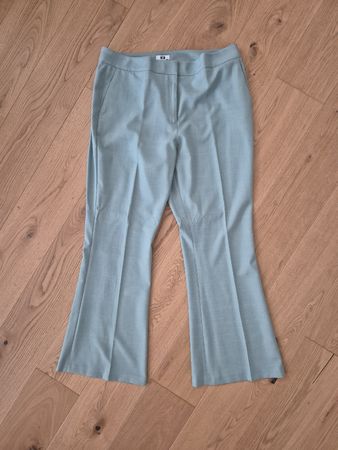WE Hose, Gr. 46, minzgrün, Stoffhose, Schlaghose, neuwertig