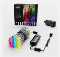 Guirlande lumineuse Twinkly Curtain 210 LED RGB+W comme neuf