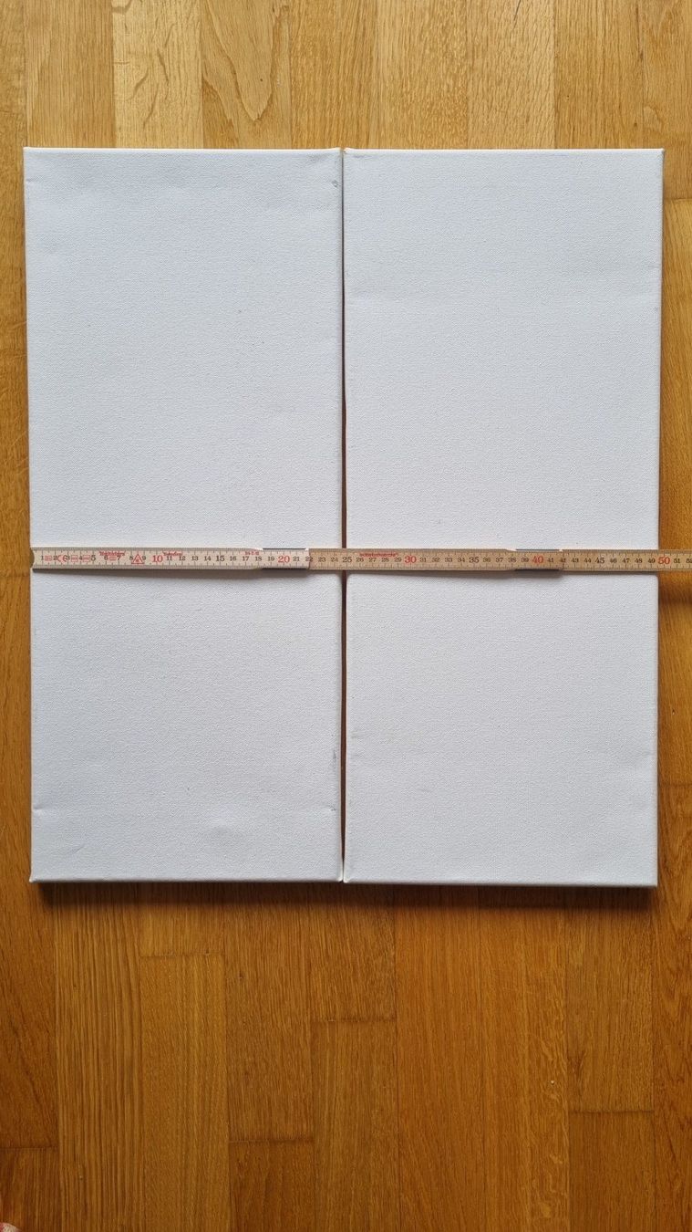 Cornici: 2x Canvas 40x40cm und 60x25 – Usato da Belp venduto da MaSu39 1