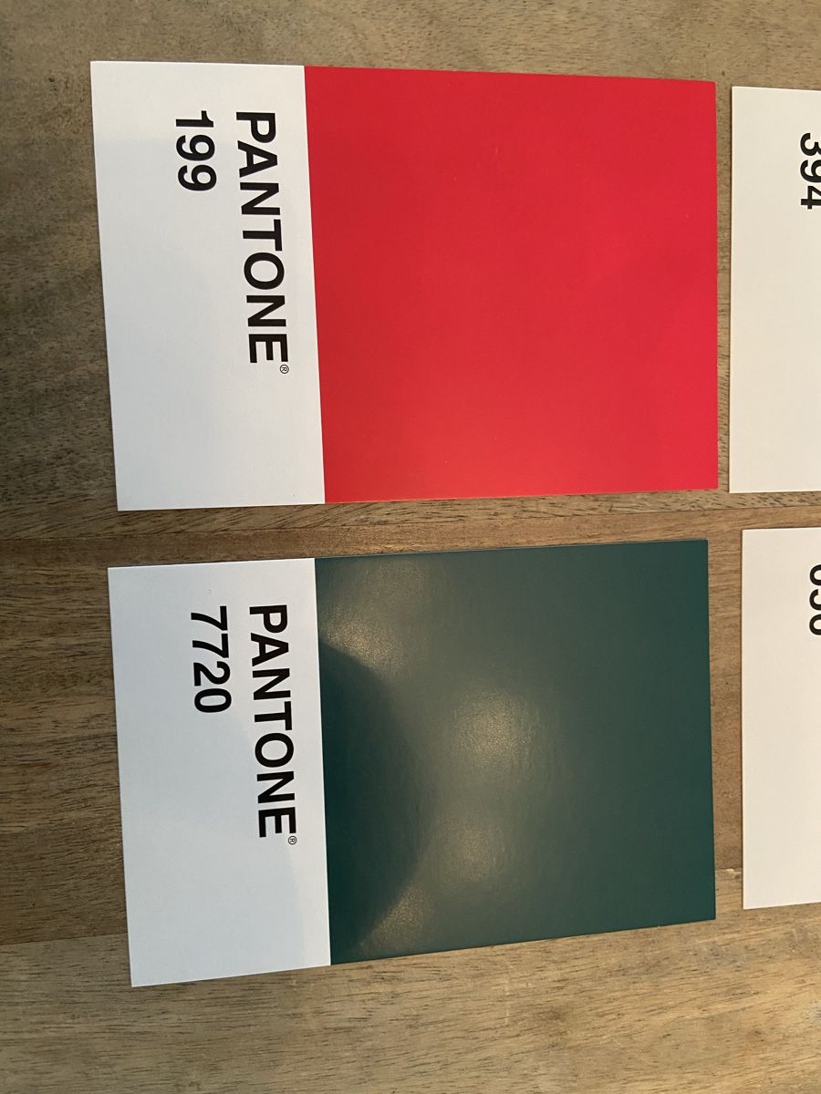 Ansichtskarten: 4 AK ungelaufen Pantone Farbsystem  – Neu (gemäss Beschreibung) aus Luzern von waterfront1 2
