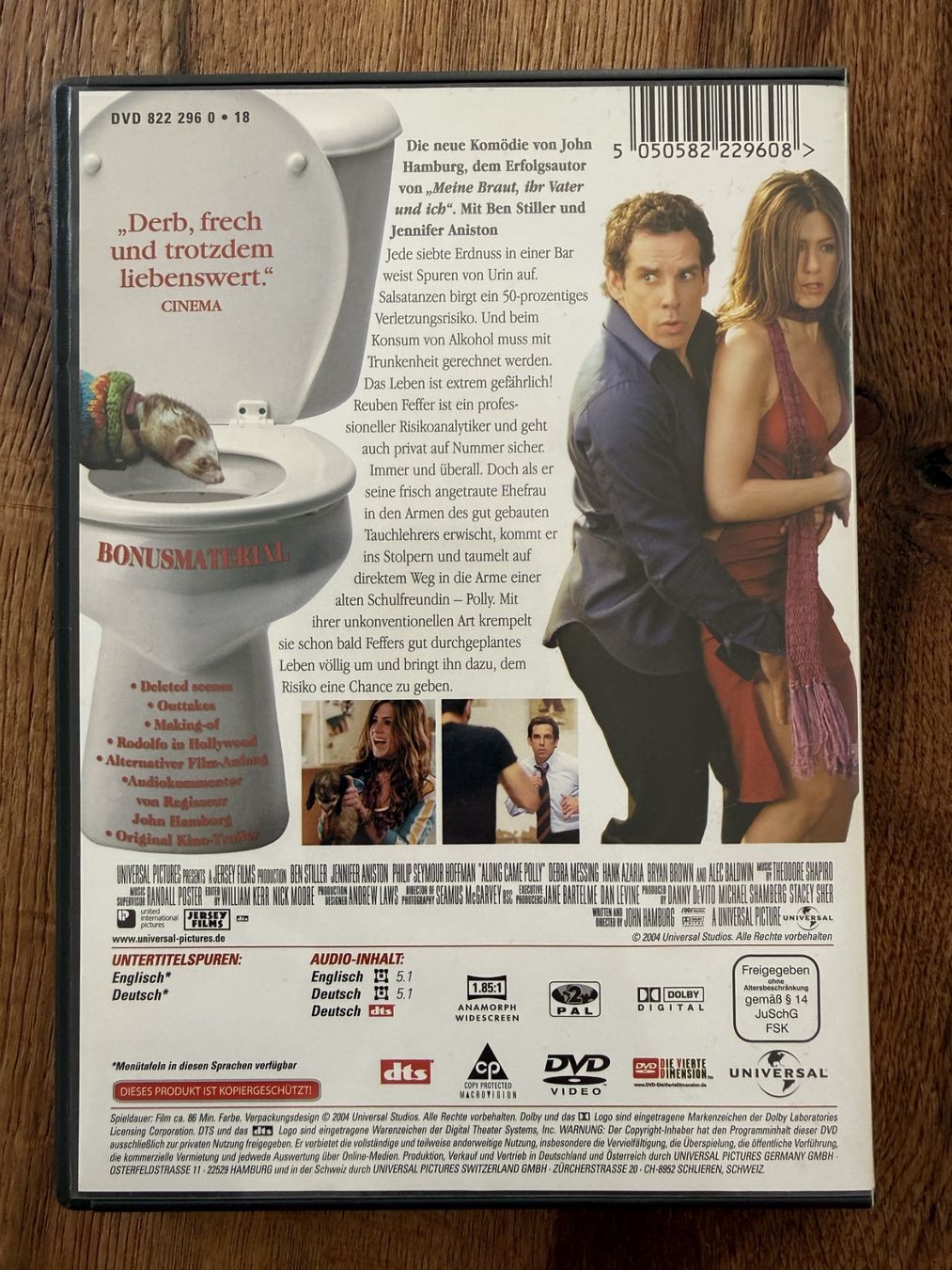 Tutti i DVDs: Along Came Polly (2004) – Usato da Zürich venduto da Gekuu 1
