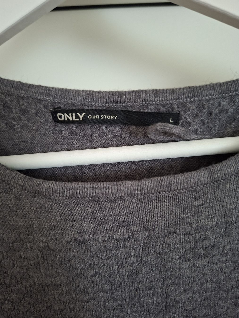 Only Vestiti: Robe pull ONLY grise, taille L – Usato da Plan-les-Ouates venduto da Laly_92 1