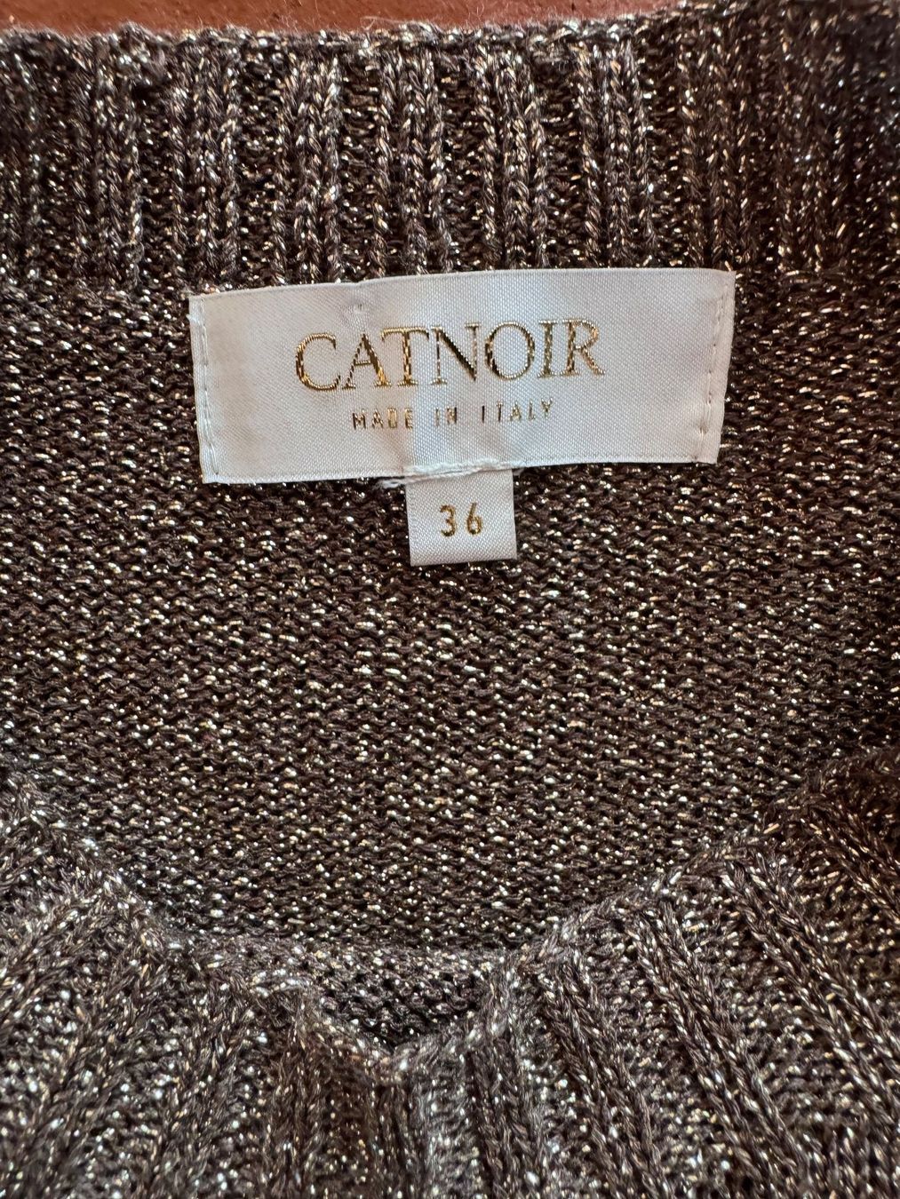 Maglioni & Felpe: Wunderschöner Pullover, CatNoir, goldmetallic Gr. 36 – Nuovo (secondo la descrizione) da Oberrohrdorf venduto da maggys15 3