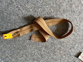 Reissverschluss helles braun teilbar 55 cm 21b