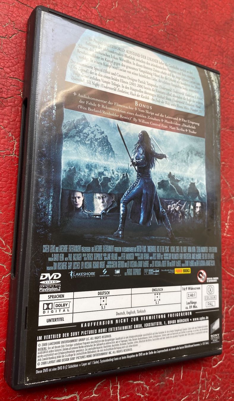 Tutti i DVDs: Underworld: Aufstand der Lykaner – Usato da Basel venduto da Ostschweiz06 1