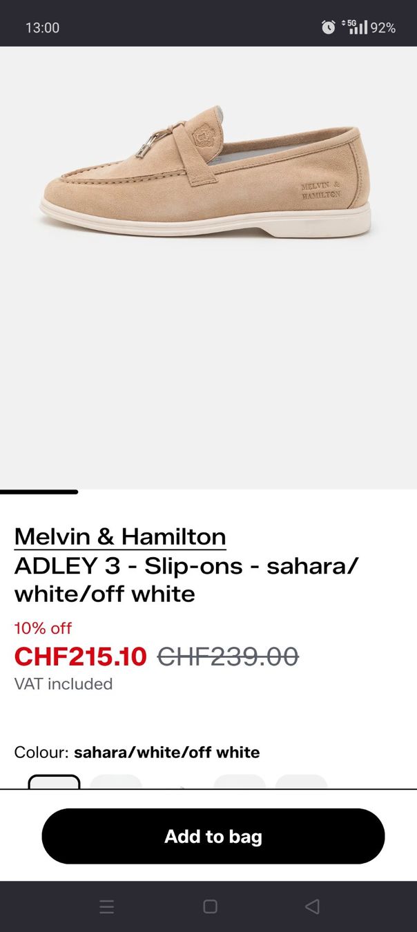 Scarpe da donna: Loafers Melvin & Hamilton avec défaut – Usato da Monthey venduto da lesaffairesdecamille 1