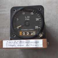 Schweizer Luftwaffe DH-112 Venom Treibstoff-Verbrauchsanzeig