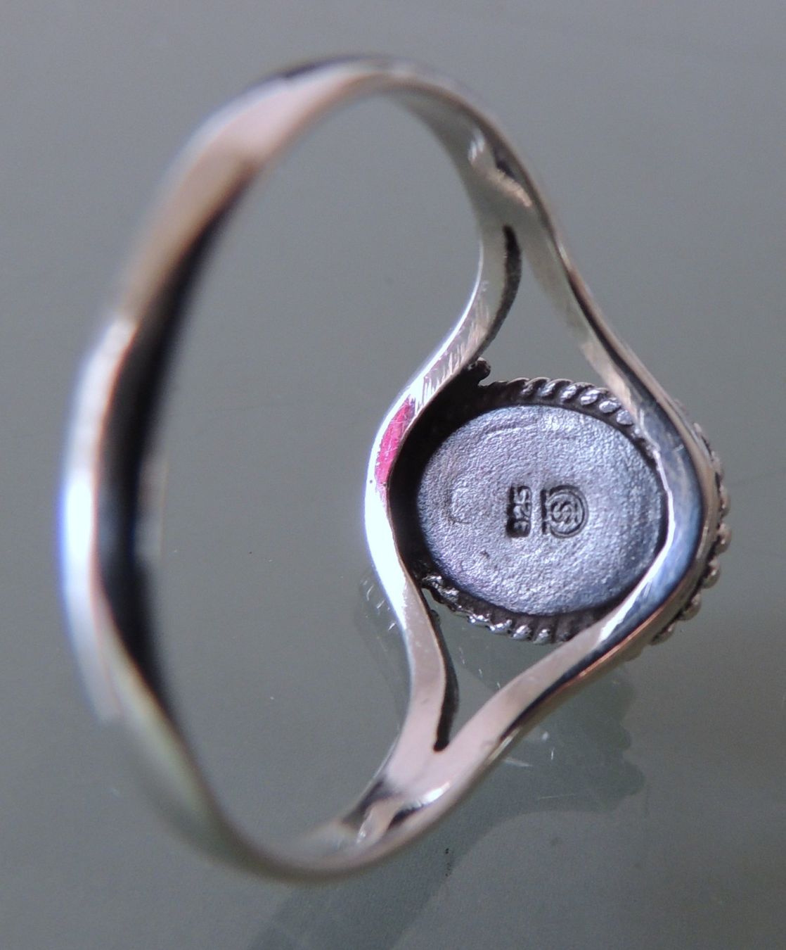 Anelli: Silber 925 Türkis Fingerring Gr. 59 – Nuovo e nell'imballaggio originale da Waldenburg venduto da schaller707 4