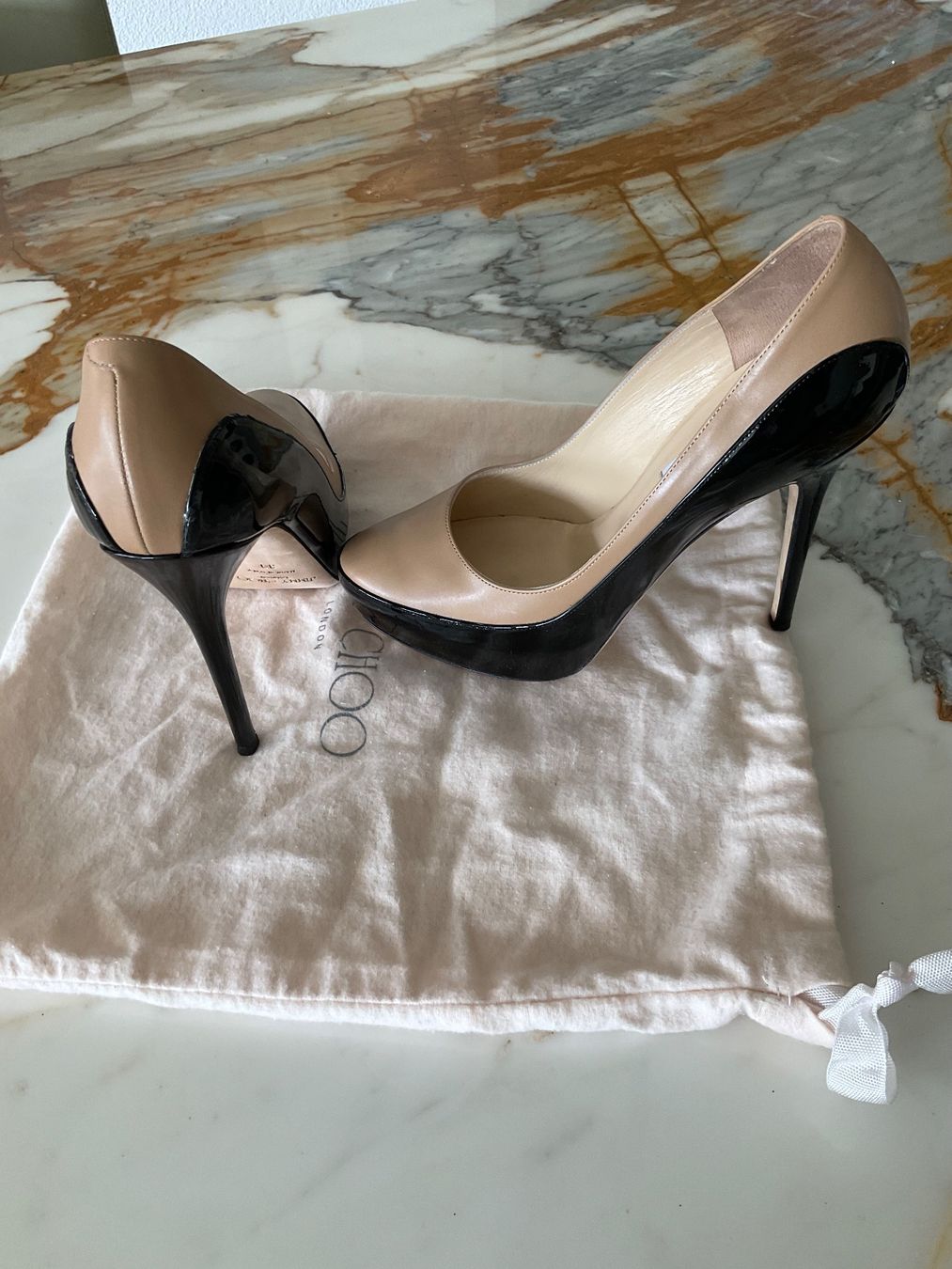 Jimmy Choo Scarpe da donna: Jimmy Choo Two-Toned Platform Pump Size 39 – Usato da Baar venduto da dsb07 3