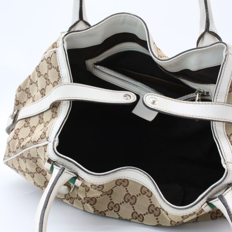 Gucci Borse da donna: Gucci GG Canvas Web Match Ball Tote – Usato da Urtenen-Schönbühl venduto da jana2kids 6