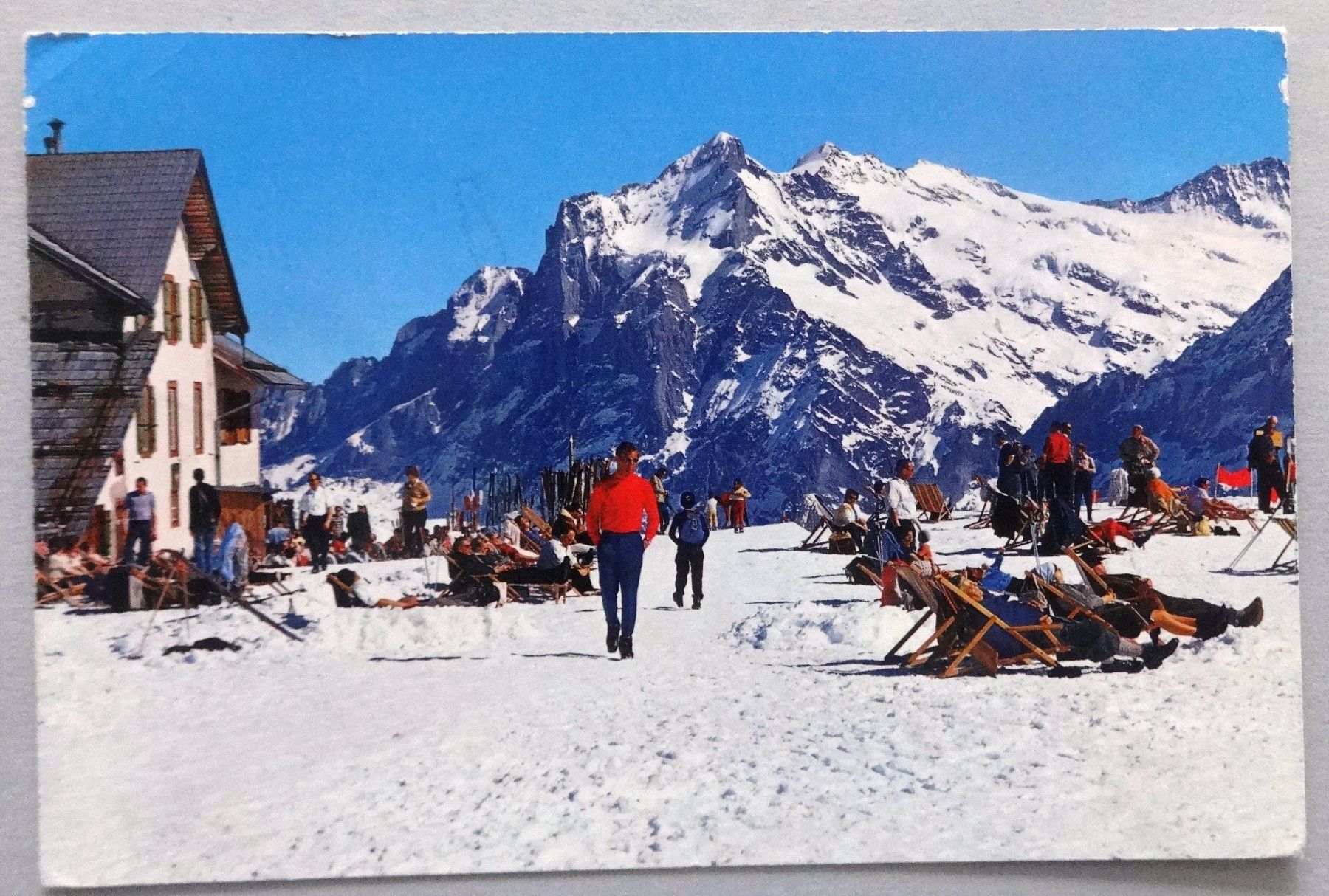 Cartoline postali: Auf Männlichen, Wetterhorn – Difettoso da Fétigny venduto da Billy2miny