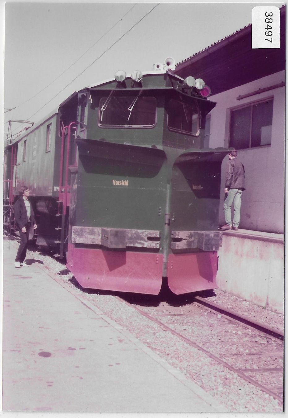 Cartoline postali: ÖBB Schneepflug in Bludenz – Usato da Ettingen venduto da Kartenplanet