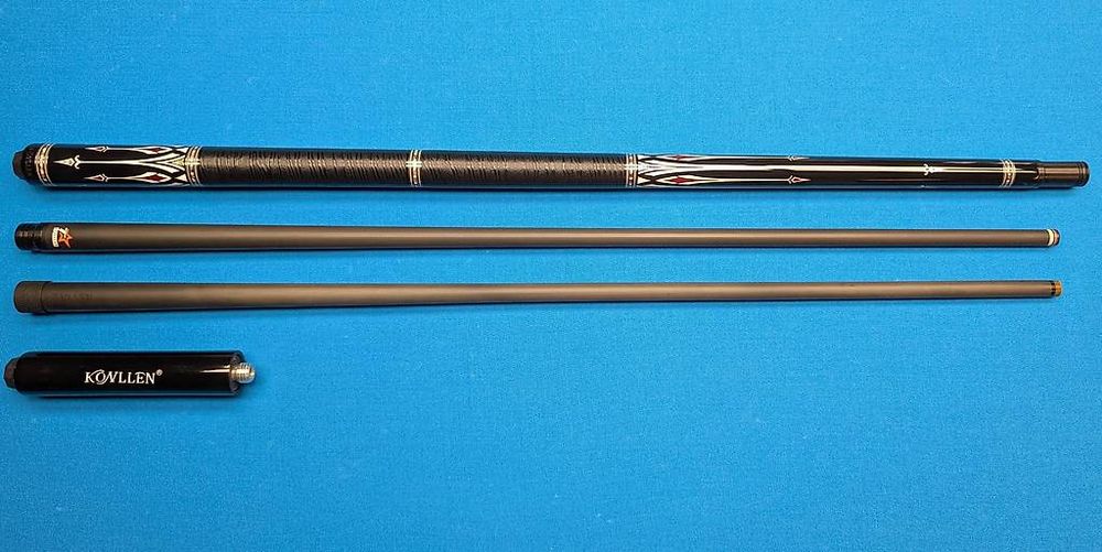 Konllen Pool Cue, Modell AS-2F mit zwei Karbon OT (Gebraucht) in ...