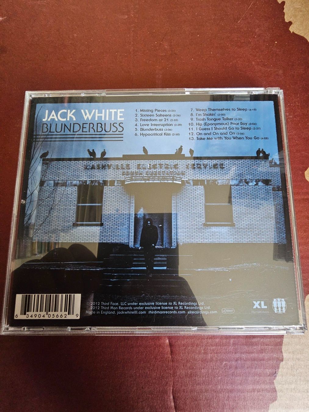 CD: CD - Jack White – Blunderbuss (Alternative Rock, 2012) – Usato da Biberist venduto da Foolio0 1