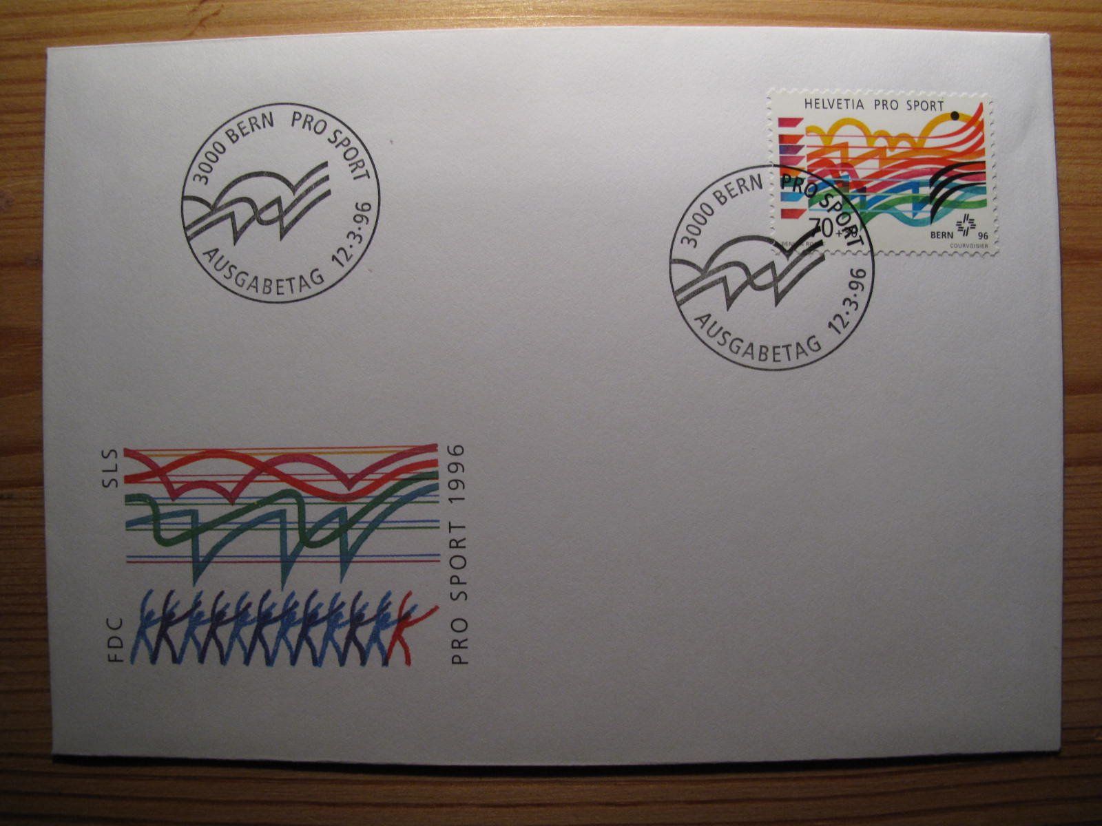 Tutti i francobolli: Pro Sport 1996 FDC – Usato da Wil SG venduto da fva01