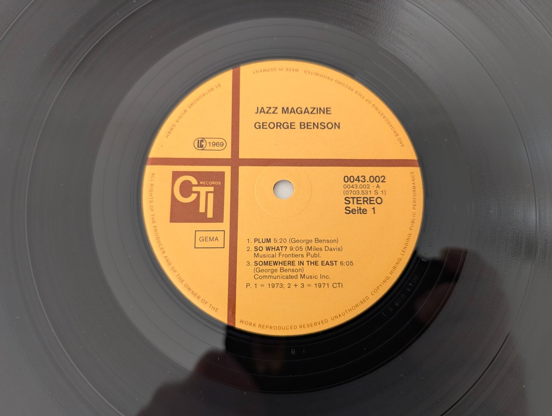 Dischi in vinile: 2 x George Benson – Usato da Ebikon venduto da kisuM 5