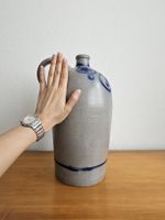 Kanne aus Ton ca. 1930 | blau grau | Zustand wie neu