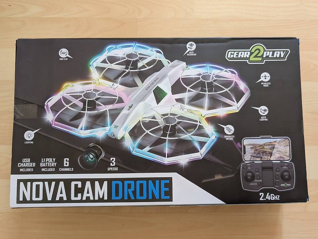 Modellismo RC: FPV Drohne mit Kamera Quadrocopter  – Nuovo e nell'imballaggio originale da Krauchthal venduto da Queiser 1