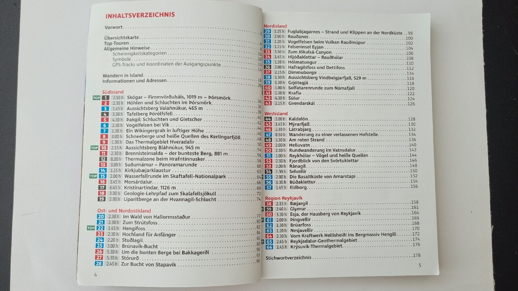 Libri: Island Rother Wanderführer (Neu!) – Nuovo (secondo la descrizione) da Zürich venduto da lizzie_26 2