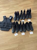 Reitweste Tipperary, sechs paar Reitstiefel 