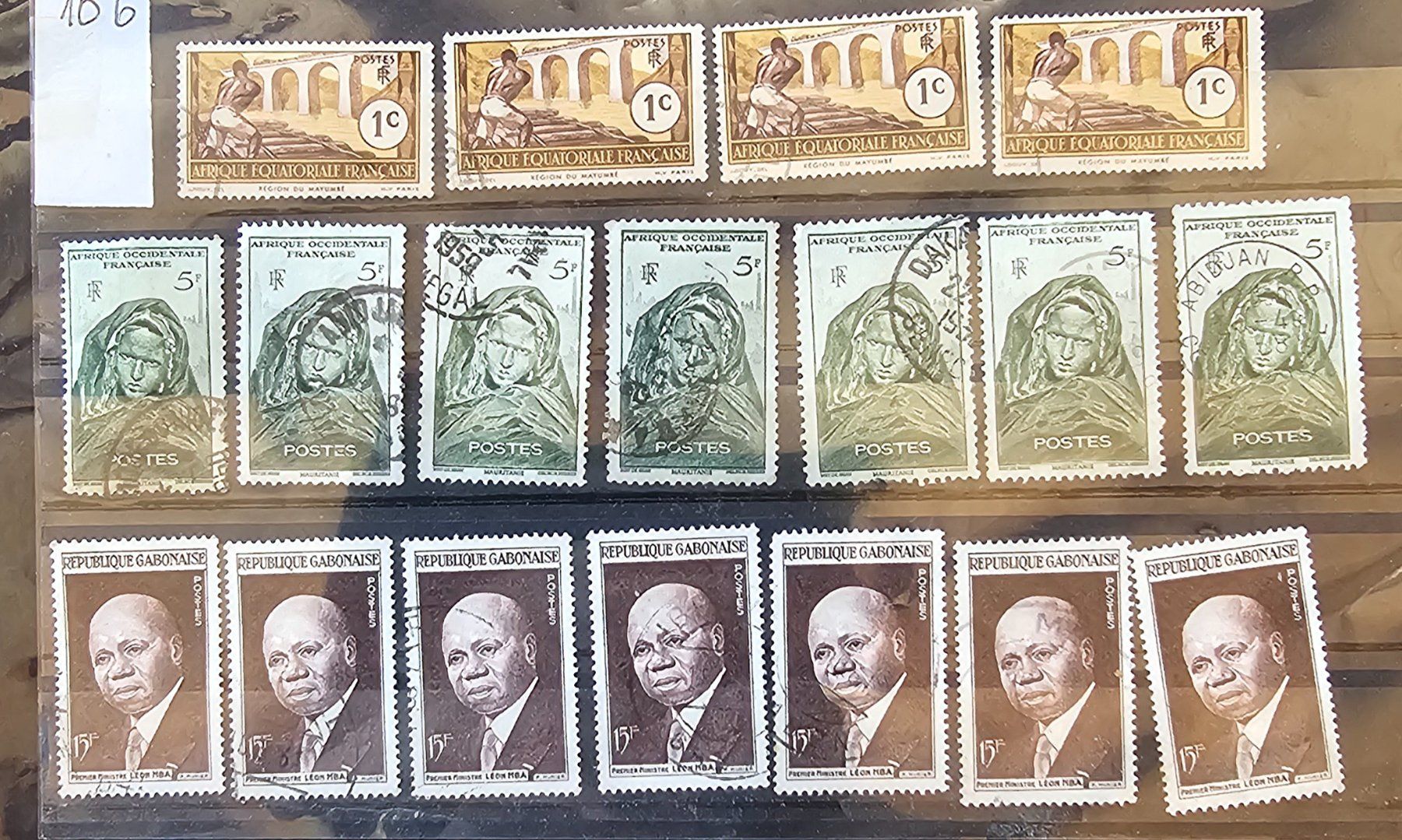 Alle Briefmarken: Colonies françaises – Gebraucht aus Les Valettes von Nuba1
