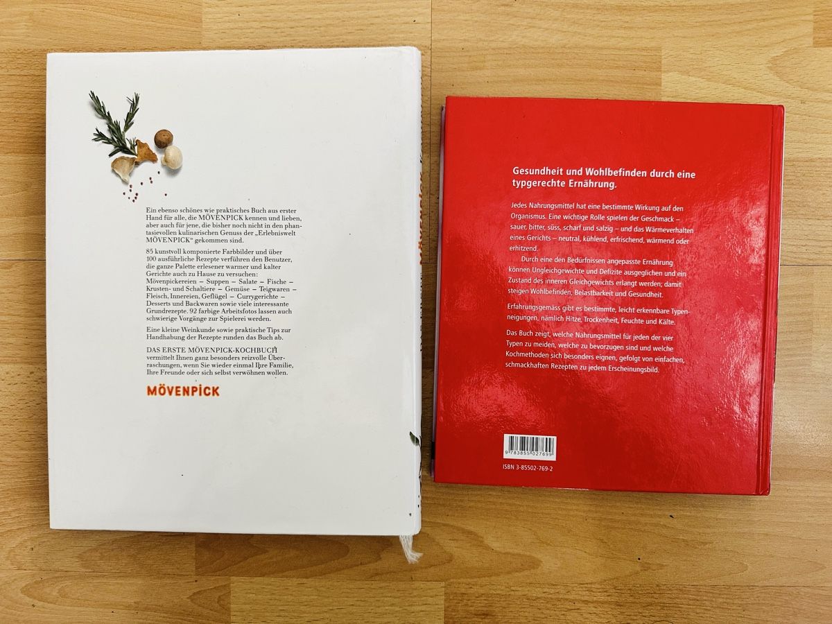 Livres: 2x Cook Books  – D'occasion à Zürich par Troy_K 1