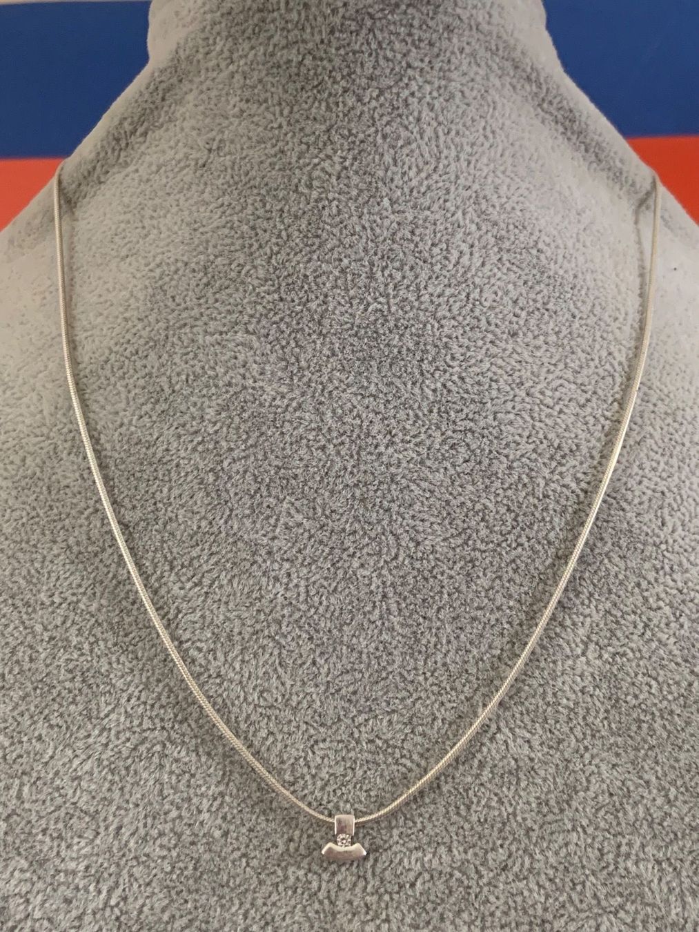 Catenine: Schlangenkette abstrakt silber (42cm) – Usato da Dittingen venduto da Bijoubelle 3