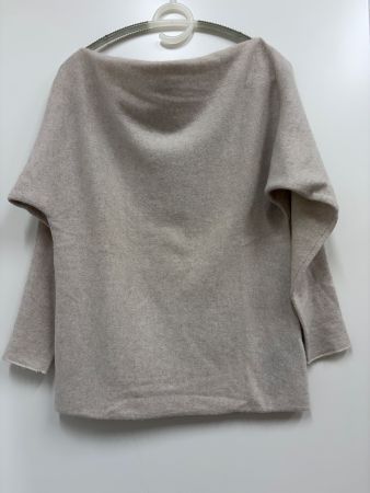 Zara-Pullover, 100% Kaschmir, beige, Grösse M