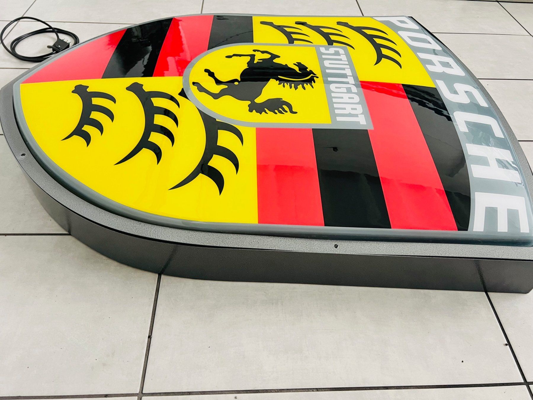 Porsche Schilder: Insegna Luminosa Porsche – Gebraucht aus san giovanni teatino von difulvioracing 3
