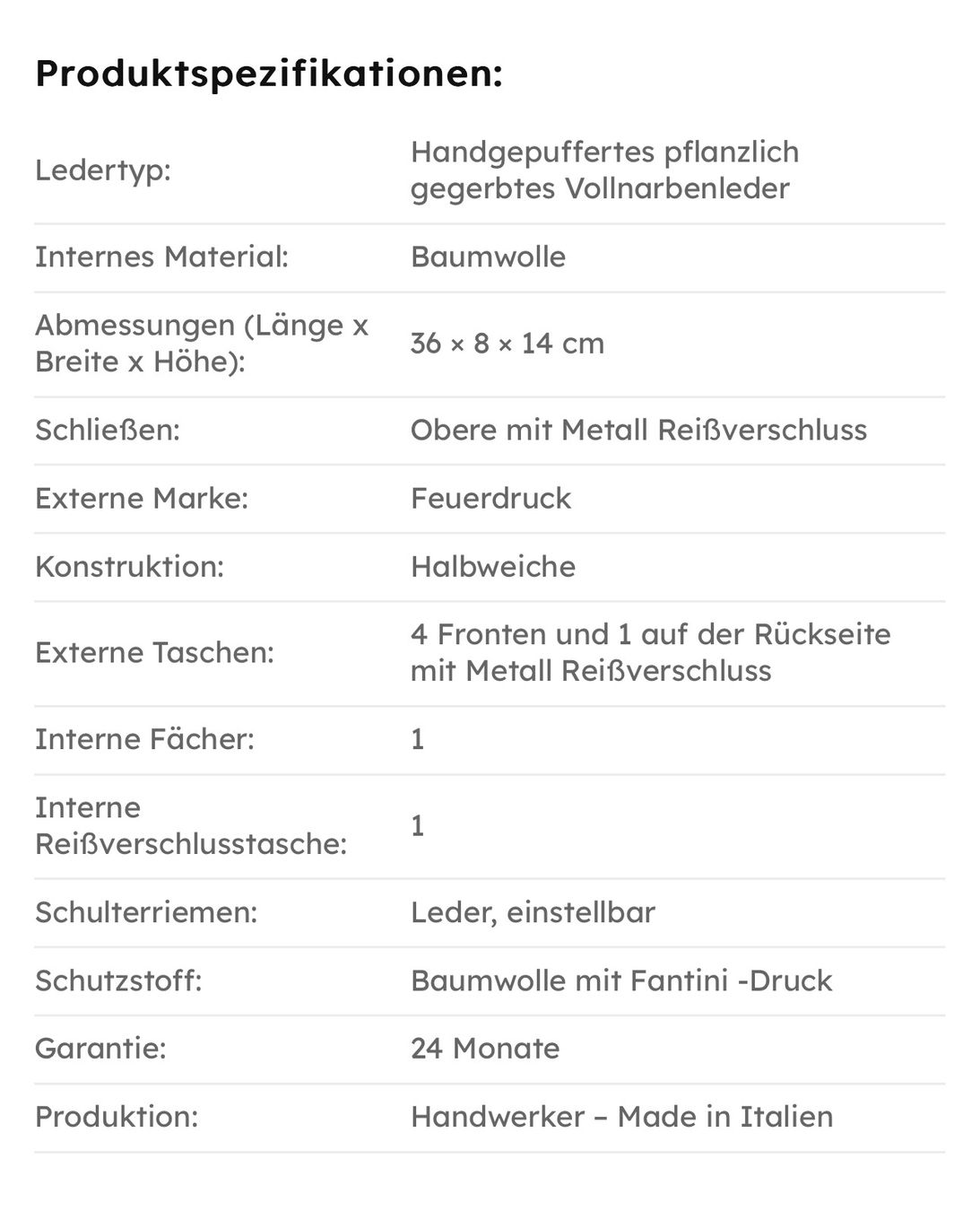 Borse: Guerteltasche Leder Colombo – Nuovo e nell'imballaggio originale da Wittenbach venduto da bes_k8vr 7