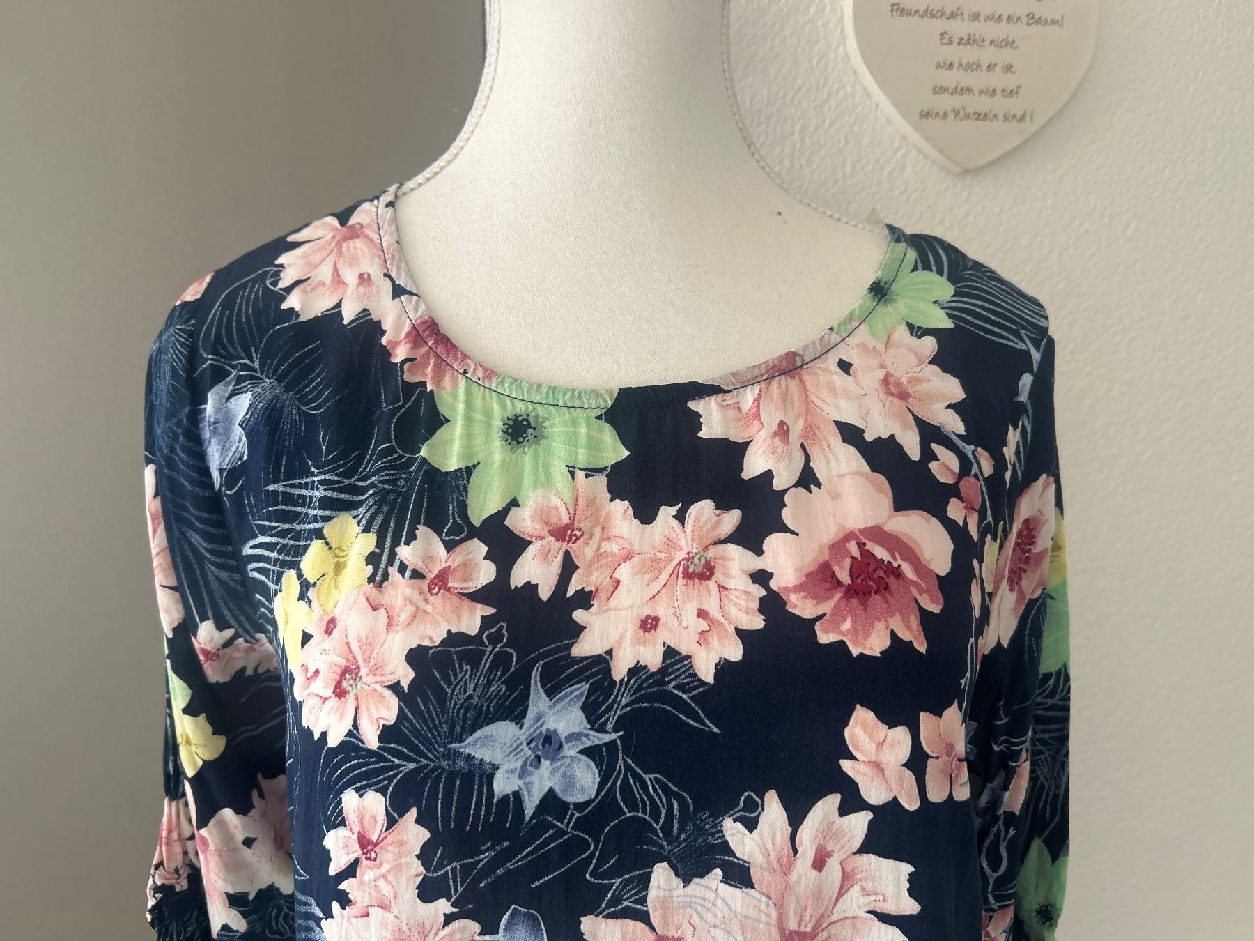 Camicette: 3/4 Arm Shirt mit Muster von Multiblu Gr. 38 – Usato da Brunnen venduto da Nala2929 2